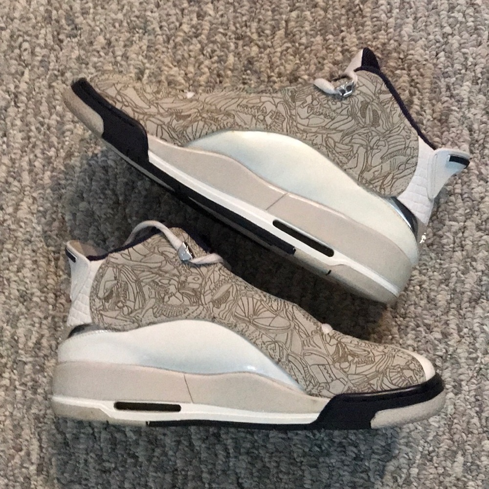 Jordan Dub-Zero (GS) sz 7Y W8.5 White Navy